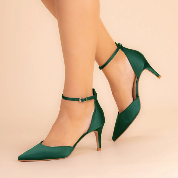 Zapatos de Fiesta Color Verde