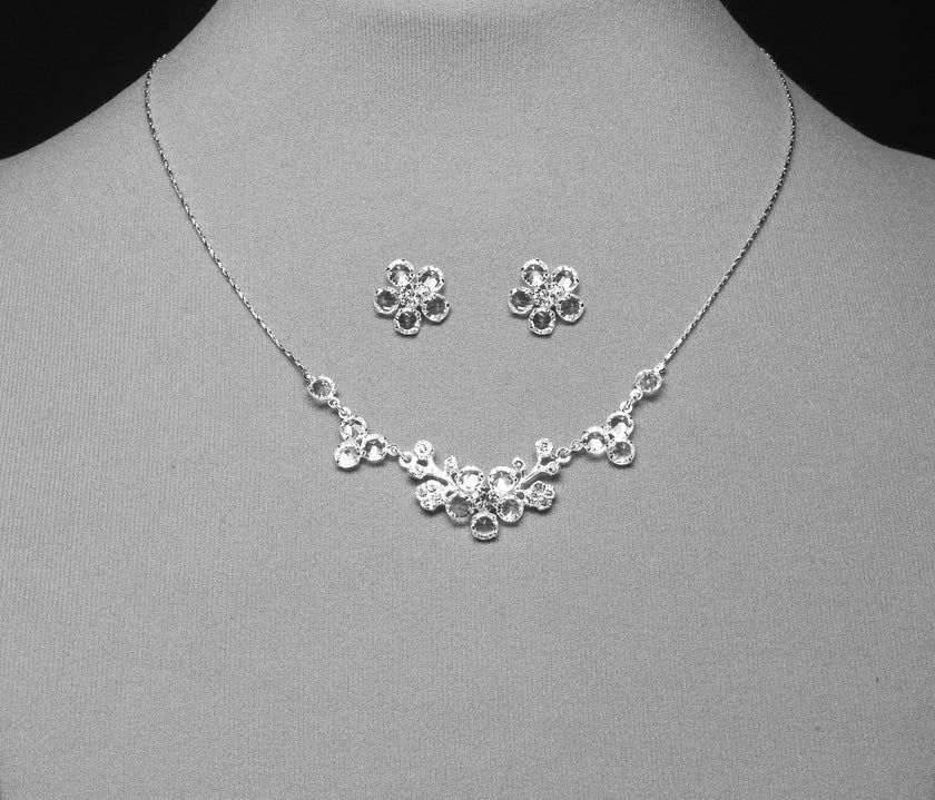 Juego de Pendientes y Gargantilla Sevilla Odilia Bridal - 2