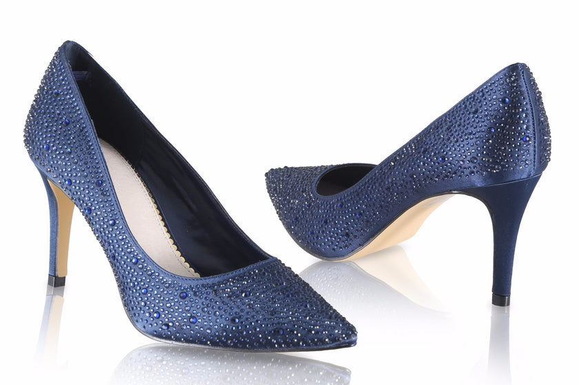 Stara Blue Bridal Shoes