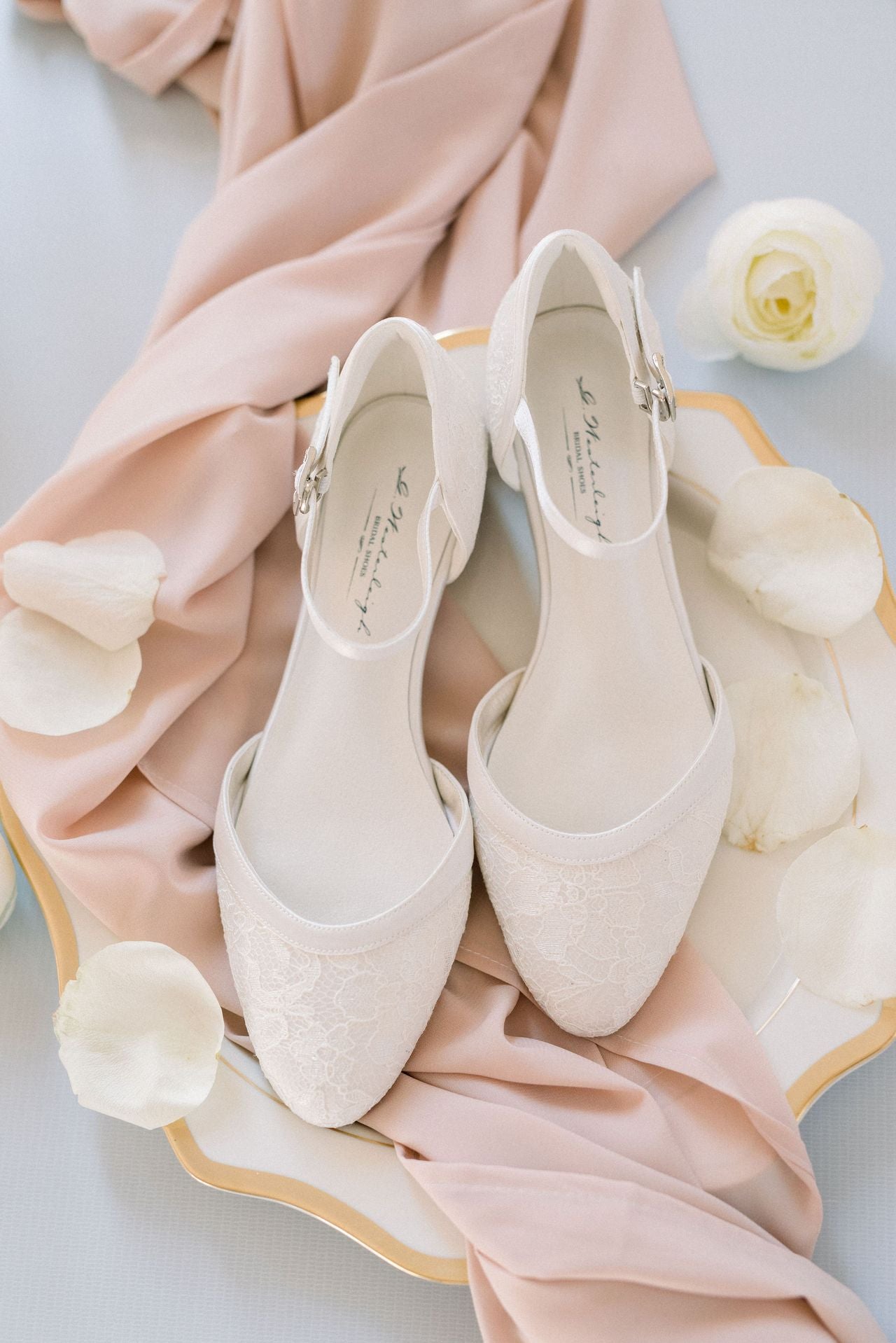 Wool Bridal Shoes