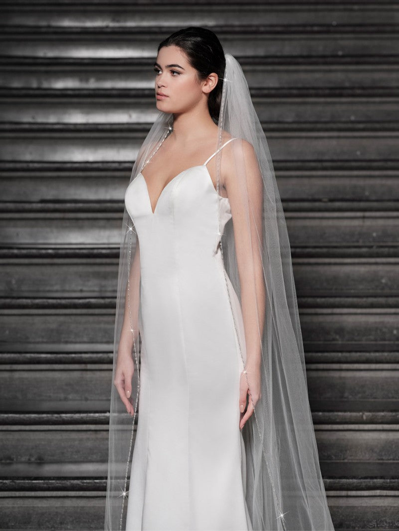 Sparkly Bridal Veil
