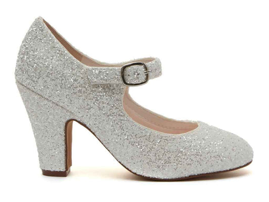 Madely Glitter Bridal Shoes