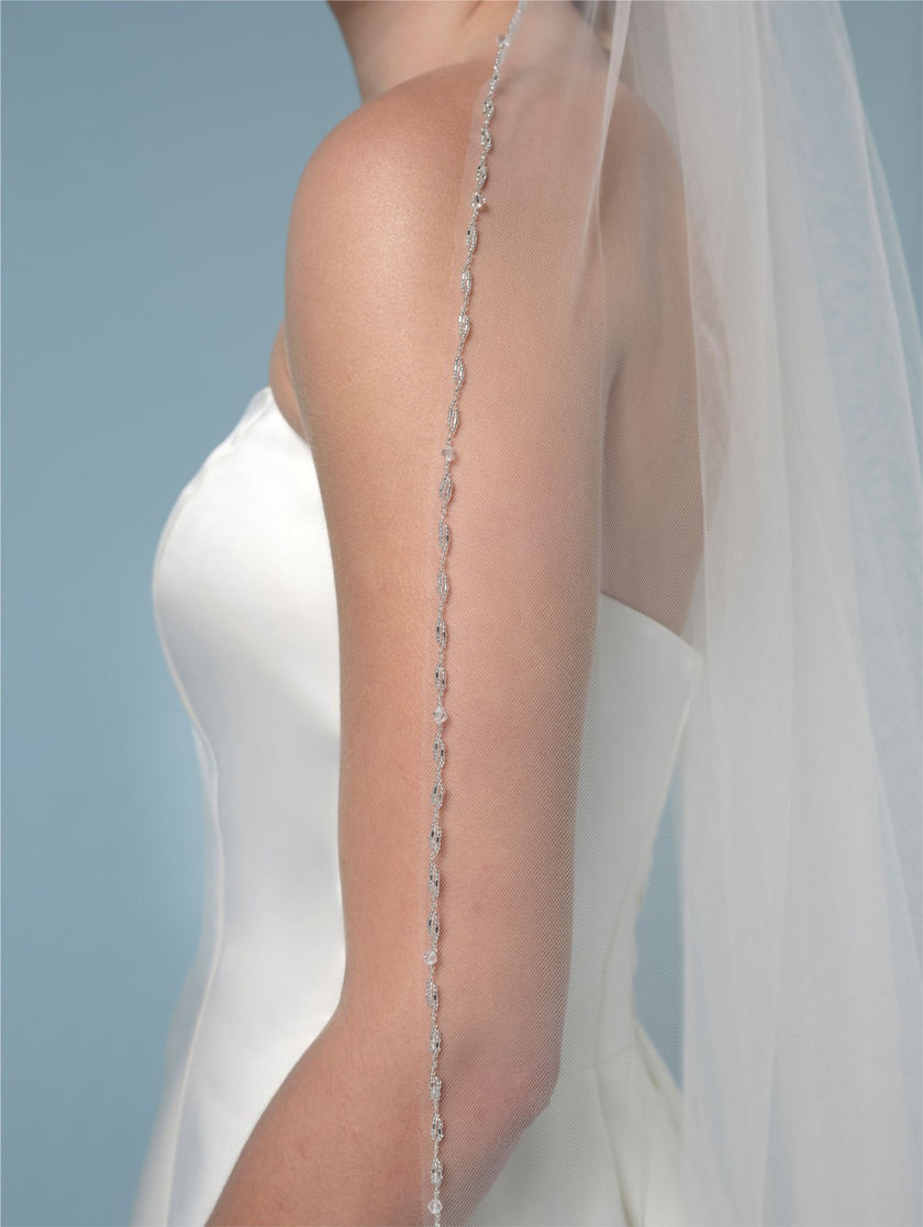 Sparkly Bridal Veil